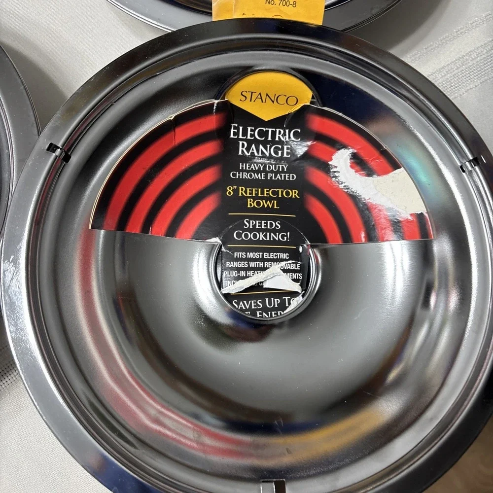 Stanco 700-8 Chrome Plated‎ Steel Reflector Bowl 8 in. (Pack of 6)